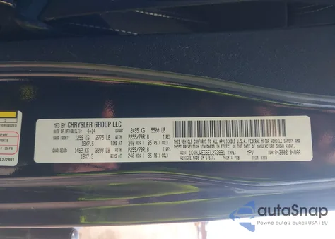 2014 Jeep Wrangler Unlimited Sahara z USA, uszkodzony, nr VIN 1C4HJWEG6EL272891